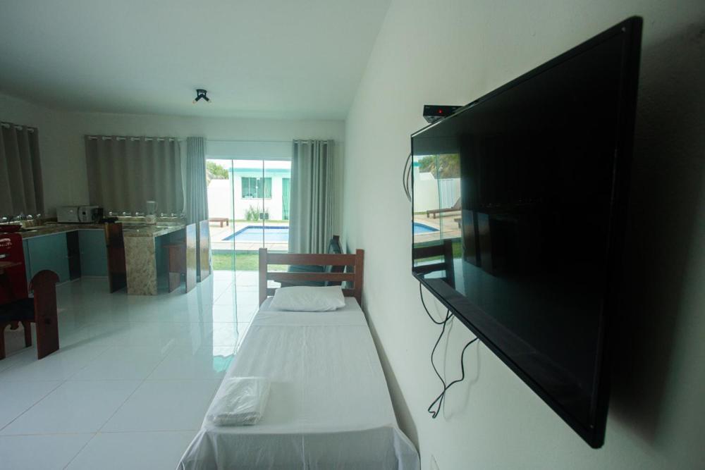 Chale Com Jacuzzi E Vista Para E Piscina Hotell Touros Eksteriør bilde